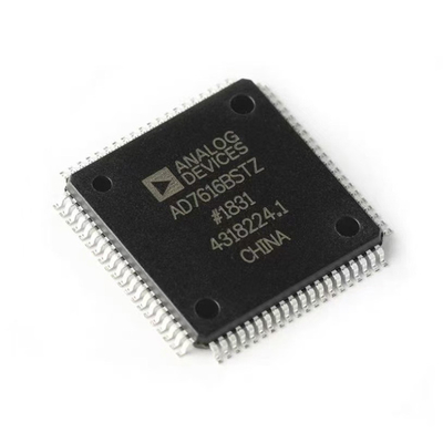 quality AD7616BSTZ-RL LQFP-80 16-kanaal DAS met ingebouwde 16-bits synchrone bemonstering ADC factory